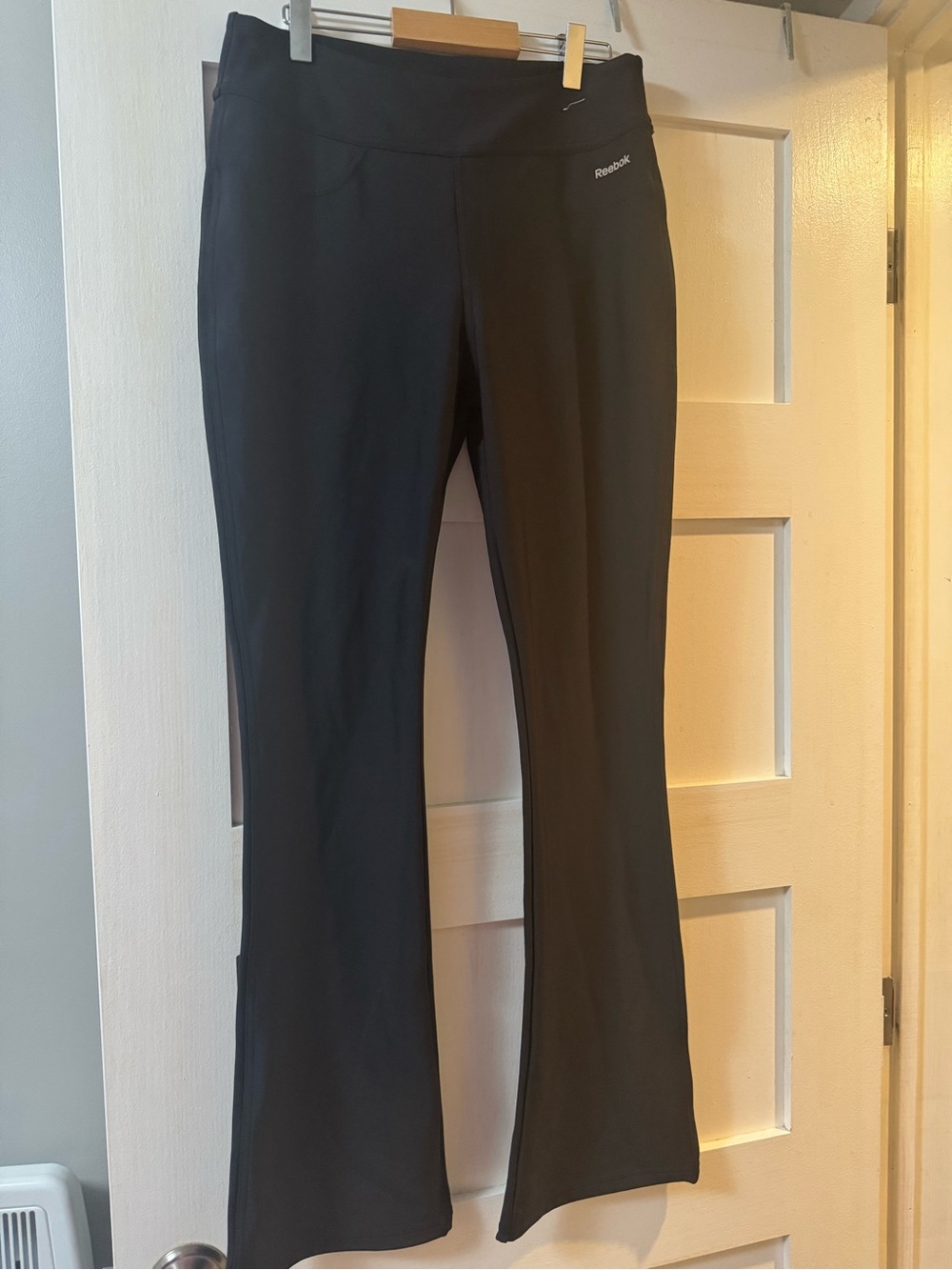 Reebok Easy Tone Dry Play Flare Legging Pants Size XL